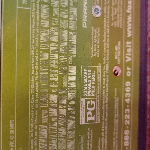 🌲 NWT Legends of Oz - Dorothy's Return Blu-ray disc movie film - Picture 5 of 5